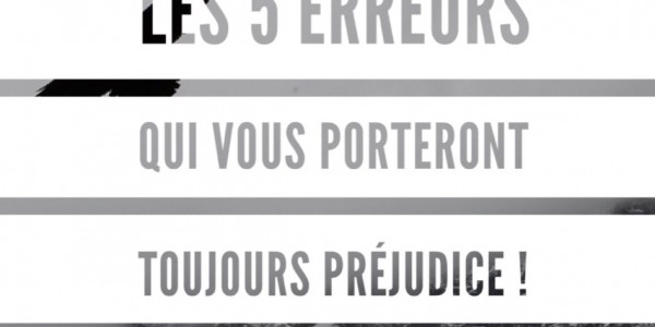 L’entretien de vente: les 5 erreurs qui vous porteront toujours préjudice !