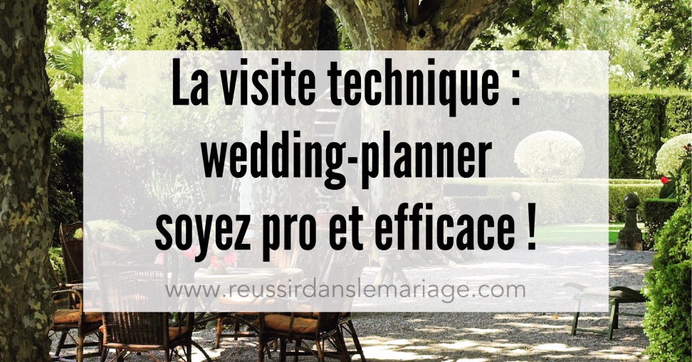 visite technique de mariage